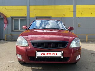 2008 Lada (ВАЗ) Priora I, красный, 290000 рублей, вид 2