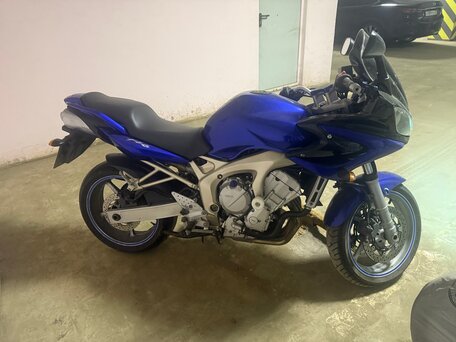 2004 Yamaha FZ6, синий, 390000 рублей, вид 4