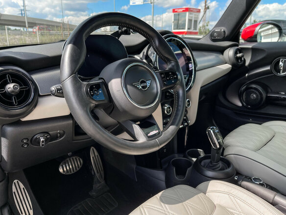 2021 Mini Hatch JCW III (F55/F56) Рестайлинг 2, синий - вид 12