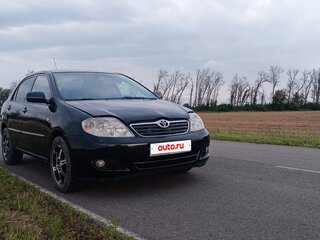 2006 Toyota Corolla IX (E120, E130) Рестайлинг, чёрный, 650000 рублей, вид 4