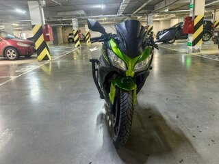 2015 Kawasaki Ninja 300, зелёный, 320000 рублей, вид 4