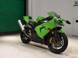 2004 Kawasaki ZX-10R Ninja, зелёный, 649000 рублей, вид 3