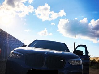 2021 BMW X3 M Competition I (F97), синий, 6500000 рублей, вид 3