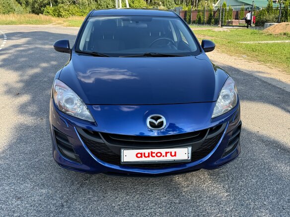 2011 Mazda 3 II (BL), синий, 800000 рублей
