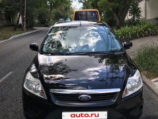 2008 Ford Focus II Рестайлинг, чёрный, 380000 рублей, вид 2