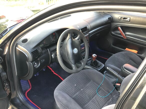1999 Volkswagen Passat B5, чёрный, 350000 рублей - вид 6