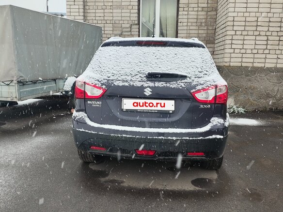 2014 Suzuki SX4 II (S-Cross), серый, 1170000 рублей - вид 3