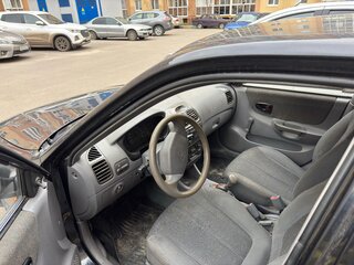 2008 Hyundai Accent ТагАЗ II, чёрный, 190000 рублей, вид 5