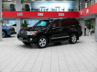 2013 Toyota Land Cruiser 200 Series Рестайлинг 1, чёрный, 3150000 рублей, вид 1