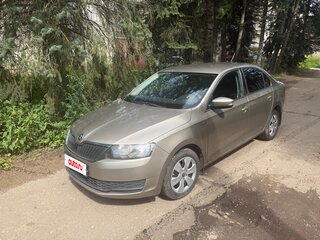 2019 Skoda Rapid I Рестайлинг, бежевый, 1300000 рублей, вид 1