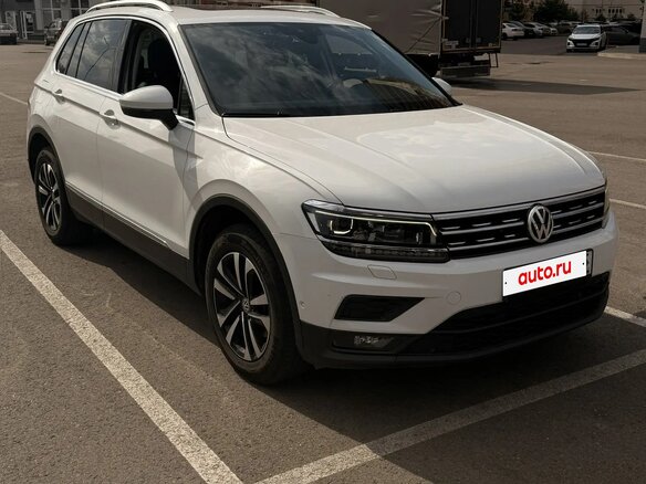 2019 Volkswagen Tiguan II, белый, 2575000 рублей