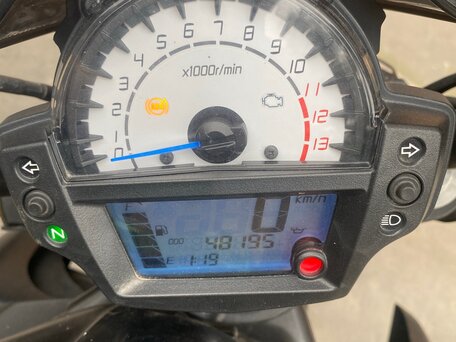 2013 Kawasaki ER-6N, зелёный, 330000 рублей, вид 4