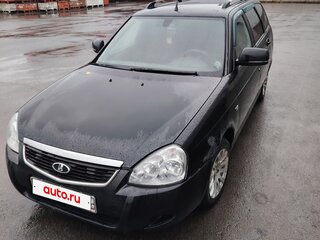 2010 Lada (ВАЗ) Priora I, чёрный, 190000 рублей, вид 1