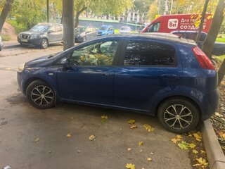 2007 Fiat Punto III Grande Punto, синий, 300000 рублей, вид 3