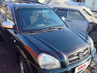 2006 Hyundai Tucson I, зелёный, 730000 рублей, вид 3