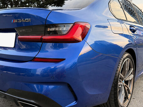 2021 BMW 3 серии M340i xDrive VII (G2x), синий, 5870000 рублей, вид 5