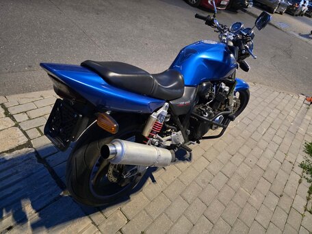 2000 Honda CB 400 Super Four, синий, 230000 рублей, вид 3