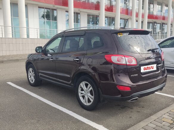 2011 Hyundai Santa Fe II Рестайлинг, коричневый, 1350000 рублей - вид 5