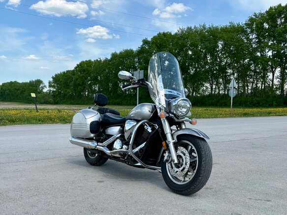 2010 Yamaha XVS1300, серебристый, 750000 рублей - вид 5