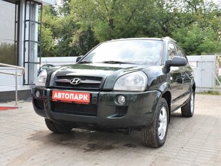 2008 Hyundai Tucson I, зелёный, 699000 рублей, вид 4