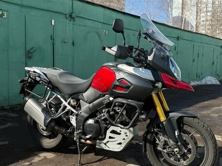 2014 Suzuki V-Strom 1000, красный, 715000 рублей, вид 1