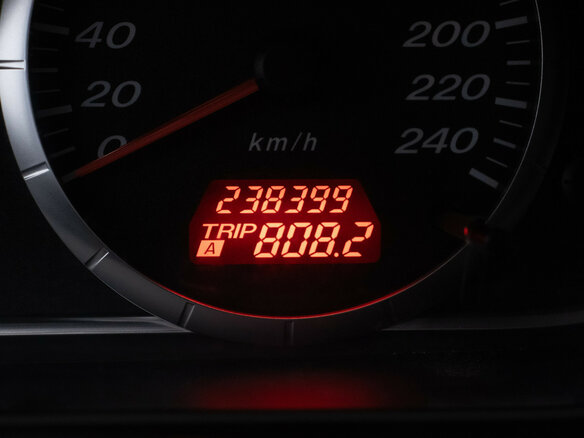 2006 Mazda 6 I (GG) Рестайлинг, чёрный - вид 12