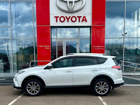 2019 Toyota RAV4 IV (XA40) Рестайлинг, белый, 2515000 рублей, вид 4