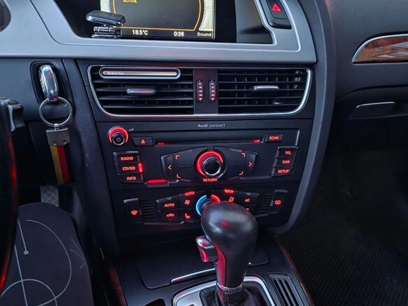 2008 Audi A4 IV (B8), чёрный, 850000 рублей - вид 16