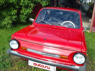 1988 ЗАЗ 968 М, красный, 400000 рублей, вид 2
