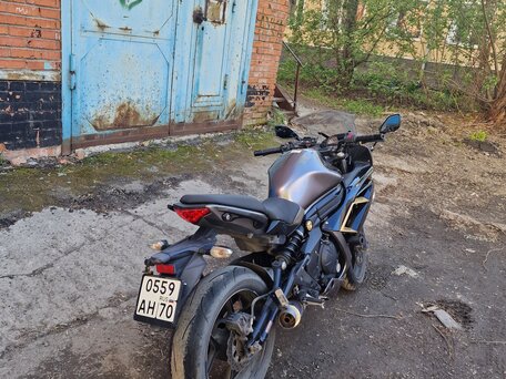 2017 Kawasaki ER-4F (Ninja 400R), чёрный, 390000 рублей, вид 4