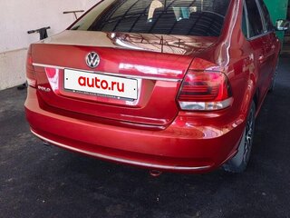2016 Volkswagen Polo V Рестайлинг, красный, 1200000 рублей, вид 2