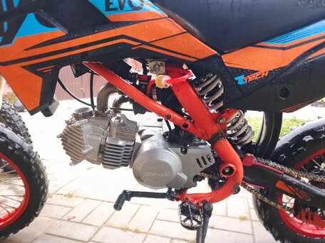 2025 Kayo Evolution YX140EM, оранжевый, 75000 рублей, вид 5