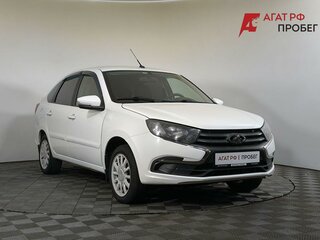 2019 Lada (ВАЗ) Granta I Рестайлинг, белый, 524000 рублей, вид 3