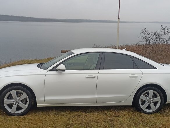2014 Audi A6 IV (C7), белый, 1750000 рублей - вид 5