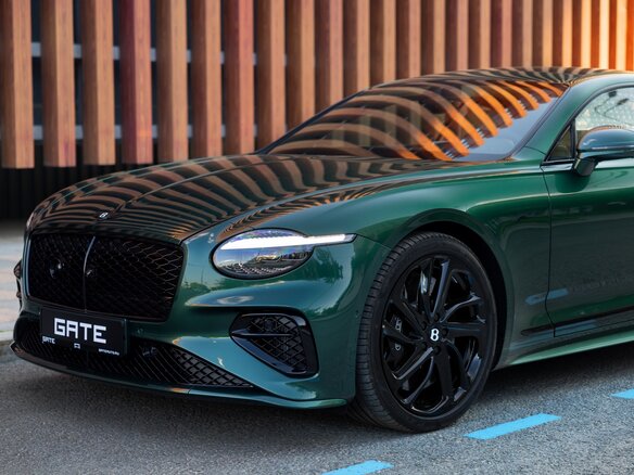 2025 Bentley Continental GT Speed IV, зелёный - вид 12