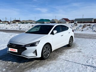 2019 Hyundai Elantra VI (AD) Рестайлинг, белый, 1280000 рублей, вид 1