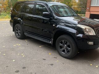 2008 Toyota Land Cruiser Prado 5-speed 120 Series Рестайлинг, чёрный, 2600000 рублей, вид 5
