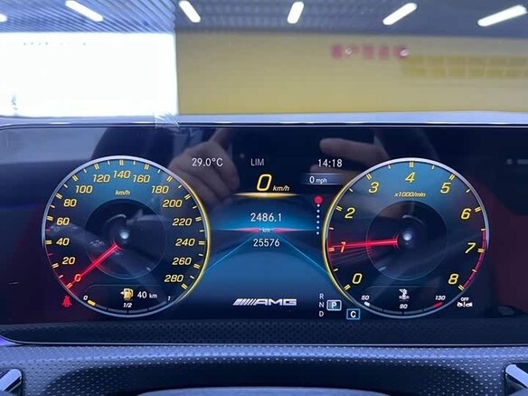 2023 Mercedes-Benz A-Класс AMG 35 AMG II (W177) Рестайлинг, чёрный - вид 17