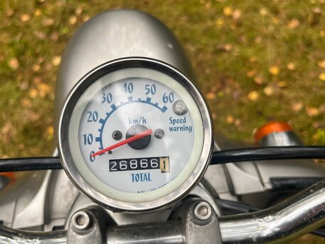 2001 Yamaha Vino 50, бежевый, 70000 рублей, вид 5