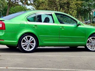 2012 Skoda Octavia RS II Рестайлинг, зелёный, 1480000 рублей, вид 4