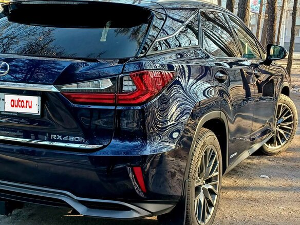2019 Lexus RX 450h IV, синий, 5900000 рублей - вид 32