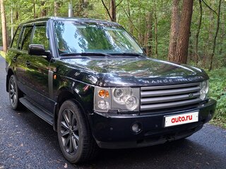 2002 Land Rover Range Rover III, чёрный, 740000 рублей, вид 1