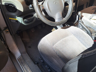 2002 Hyundai Santa Fe I, серебристый, 500000 рублей, вид 5