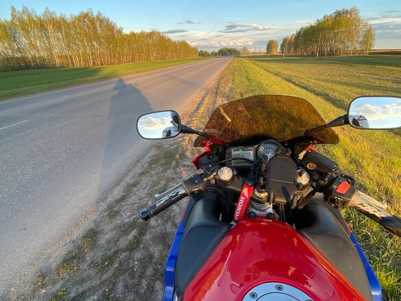2001 Honda CBR 600F, красный, 485000 рублей - вид 5