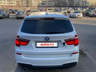 2014 BMW X3 28i xDrive II (F25) Рестайлинг, белый, 2600000 рублей, вид 5