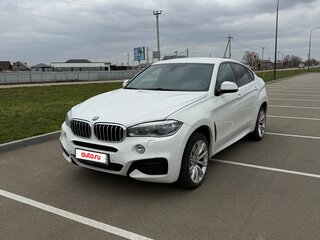 2014 BMW X6 50i II (F16), белый, 3500000 рублей, вид 2