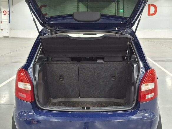 2011 Skoda Fabia II Рестайлинг, синий - вид 9