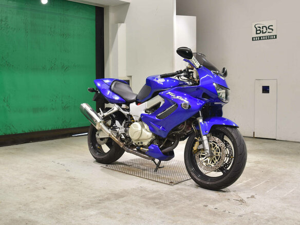2003 Honda VTR 1000, синий, 353512 рублей - вид 3