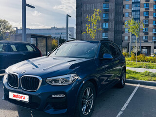 2019 BMW X3 20d xDrive III (G01), синий, 4600000 рублей, вид 4