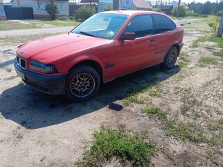 1994 BMW 3 серии Compact 316i III (E36), красный, 300000 рублей, вид 1